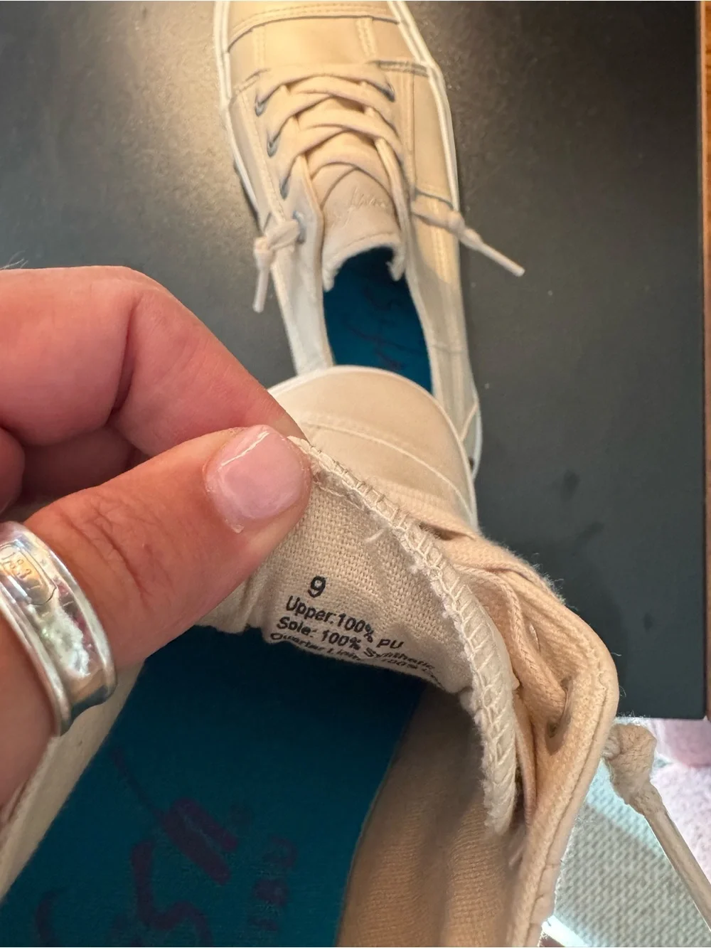 Blowfish Neutral Beige Low-Top Lace-Up Sneakers
